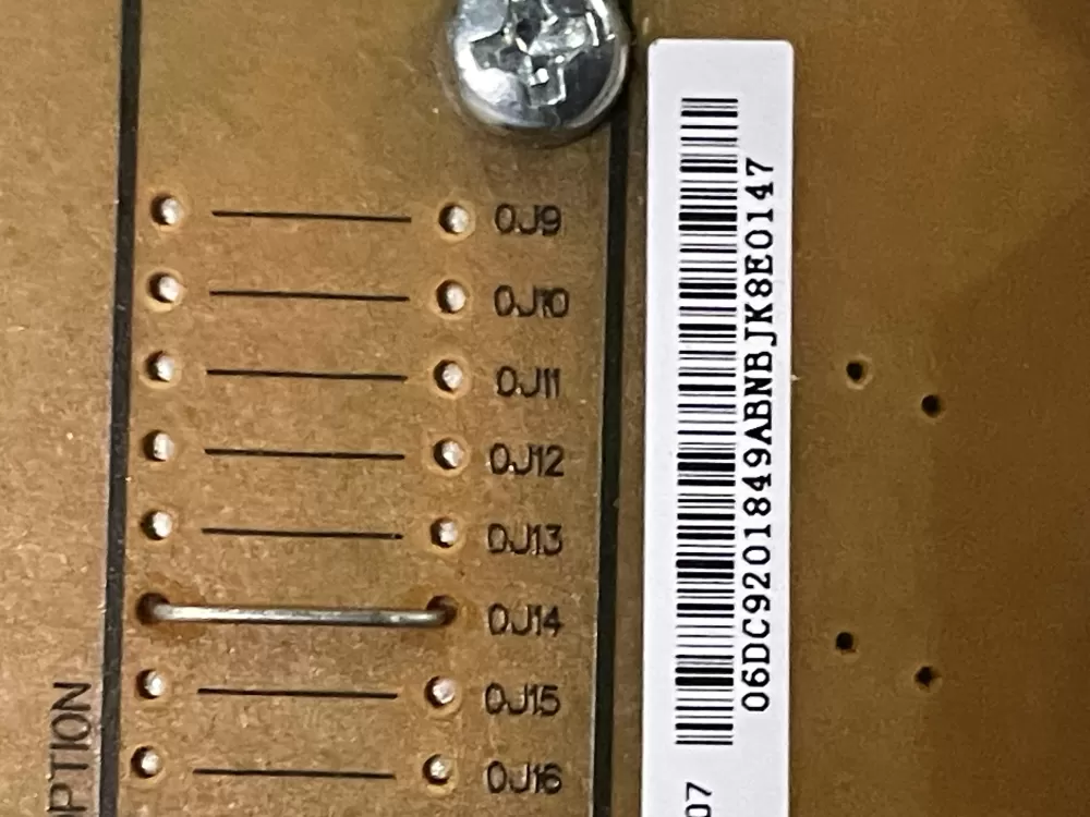 Samsung DC92 01849A Washer Control Board AZ28171 | WMV239