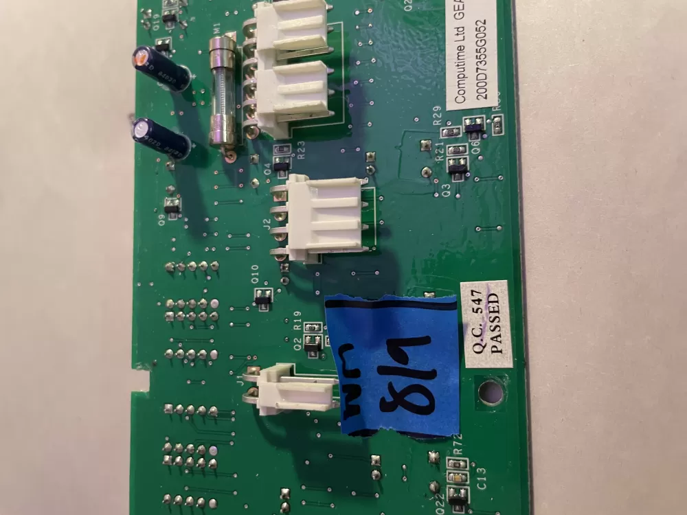 GE 200D7355G052 WR55X10802 Refrigerator Control Board AZ195755 | Wm819