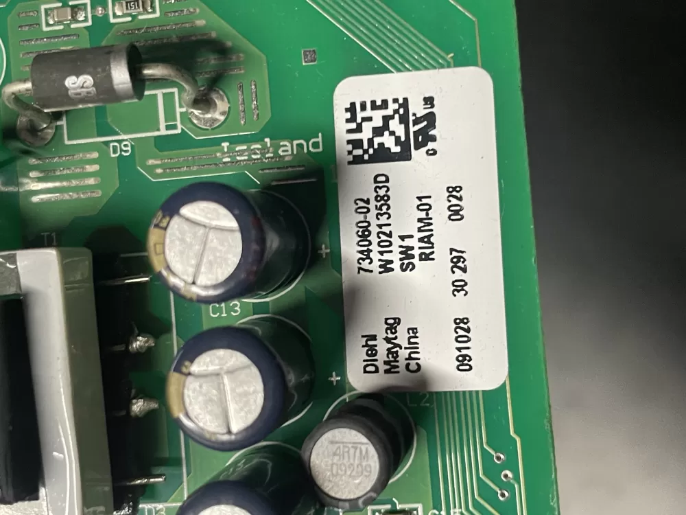 Whirlpool W10213583D Refrigerator Control Board AZ23585 | WM1032