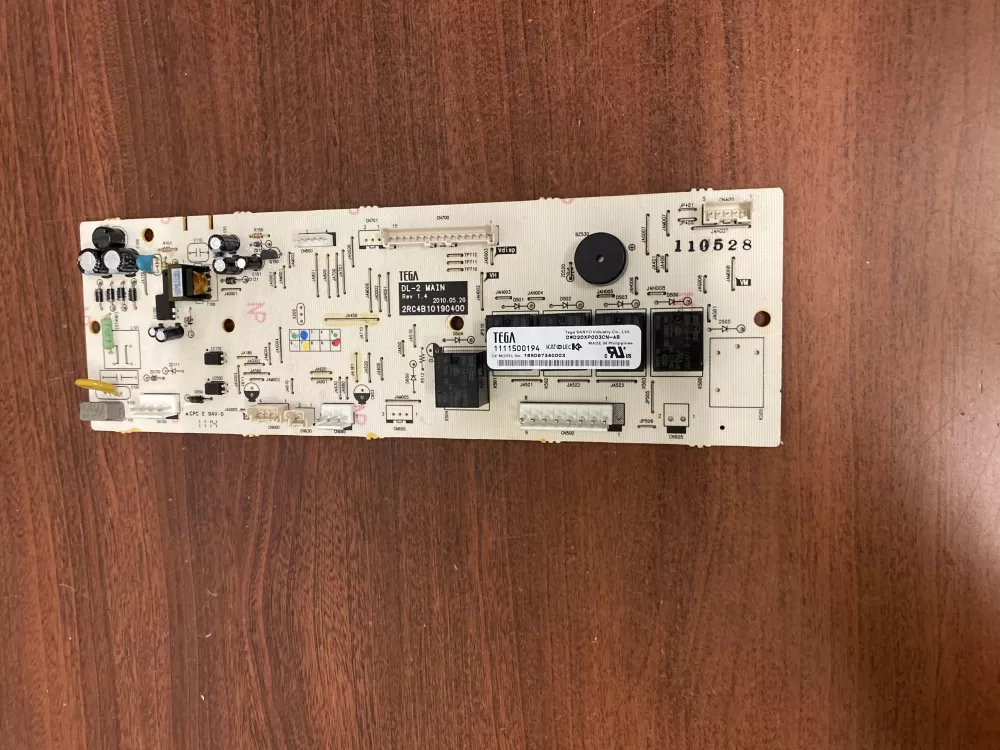 GE 165D9734G003 Dishwasher Control Board