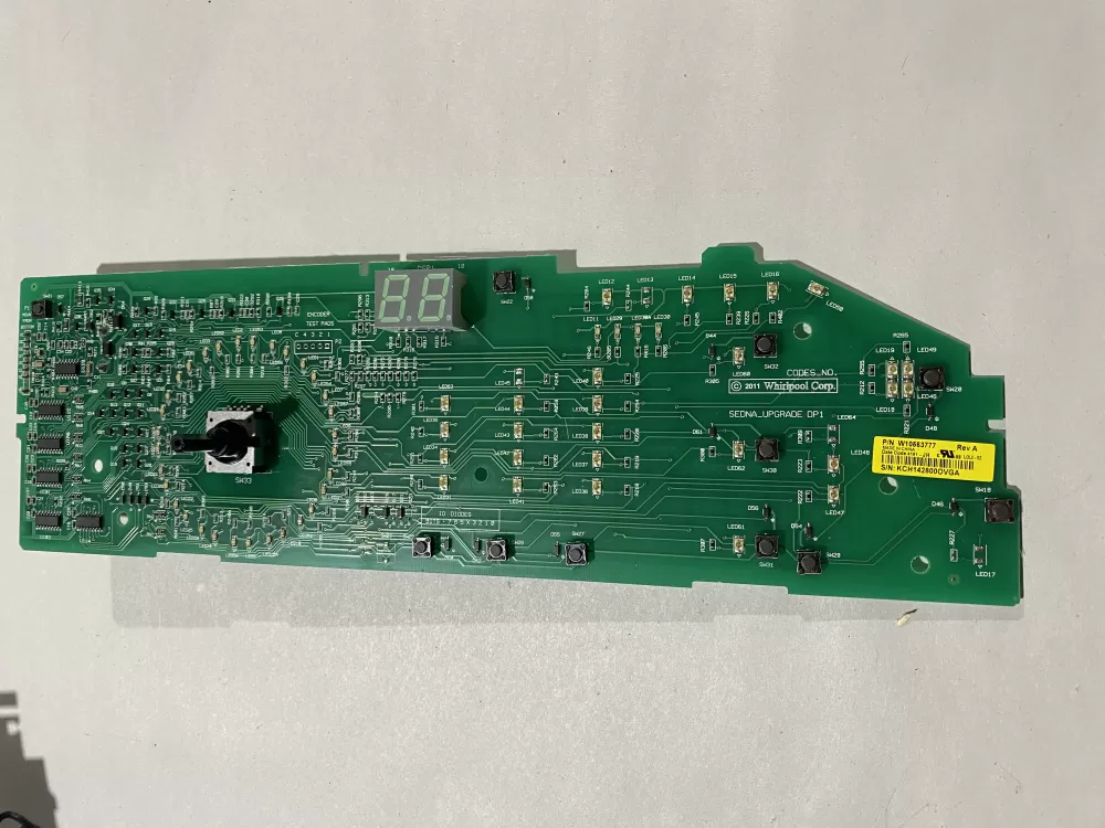 Whirlpool W10563777 Washer Control Board