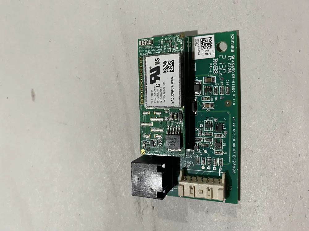 GE WR55X34645 Refrigerator WiFi And Humidity Control Board AZ141058 | BK2295