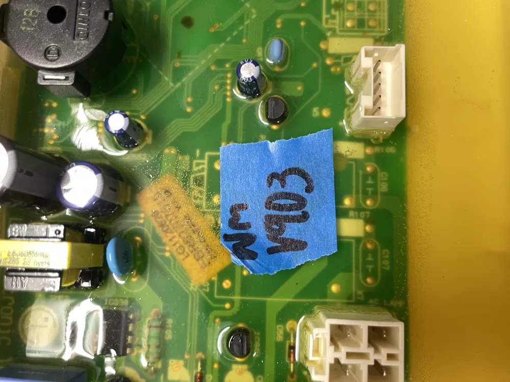 LG EAX62114101 EAX61170502 Dryer Control Board AZ203076 | Wmv903