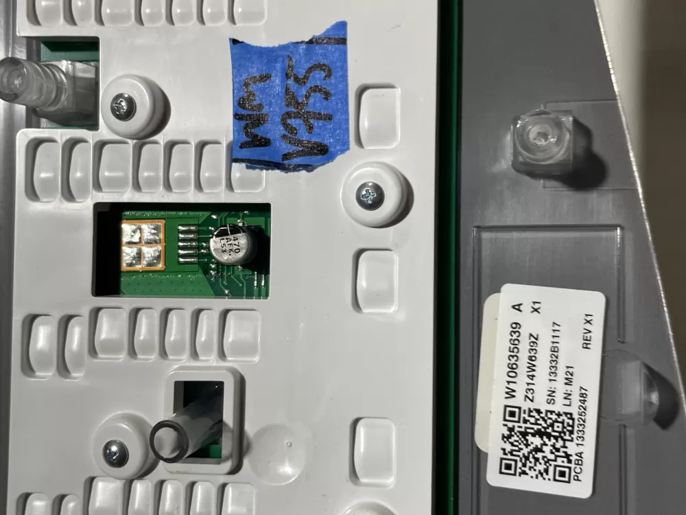 Whirlpool W10635639 Washer Control Board Panel AZ142796 | Wmv755