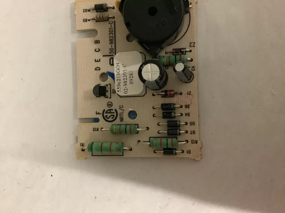 GE 559C213G05 50-982301-D 50-982301-E Dryer Control Board AZ208432 | ZC1056
