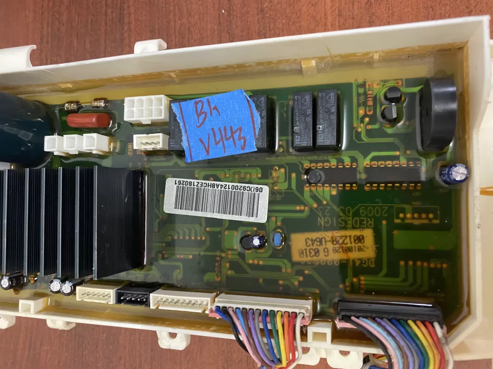 Samsung DC92-00124A DC41-00025A Dryer UI Control Board AZ45850 | BKV443