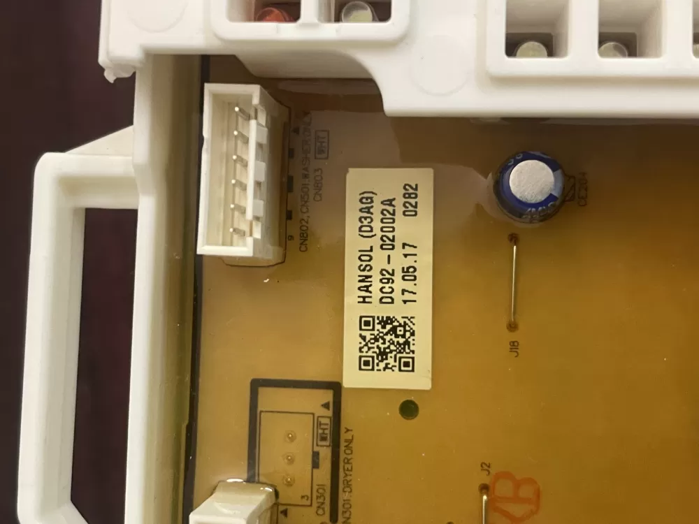 Samsung DC92 02002A Washer Control Board AZ81041 | Wmv598