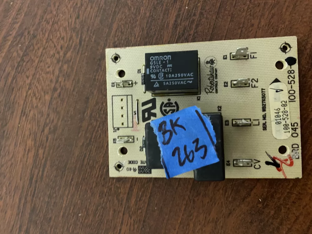 GE WB02X10415 Range Oven Relay Control Board AZ27482 | BK263