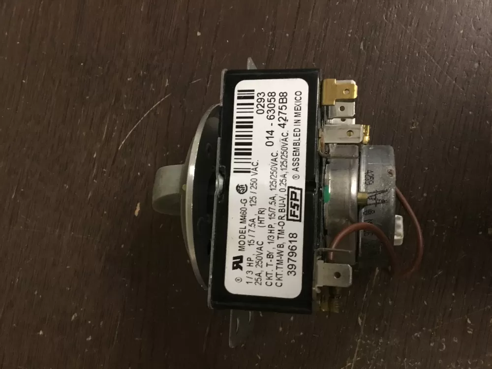 Whirlpool Amana Admiral AP6009056 3979618 3979618R Dryer Timer AZ17650 | NR191
