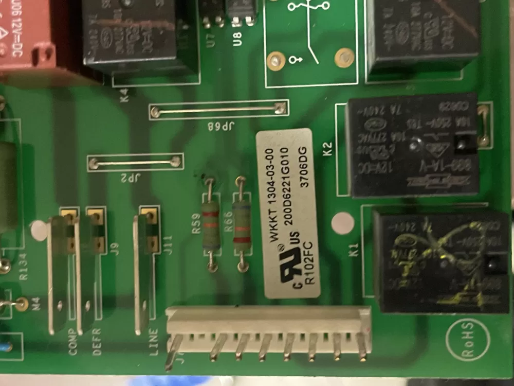 GE 200D6221G010 WR55X10552 Refrigerator Control Board AZ44145 | Wm550