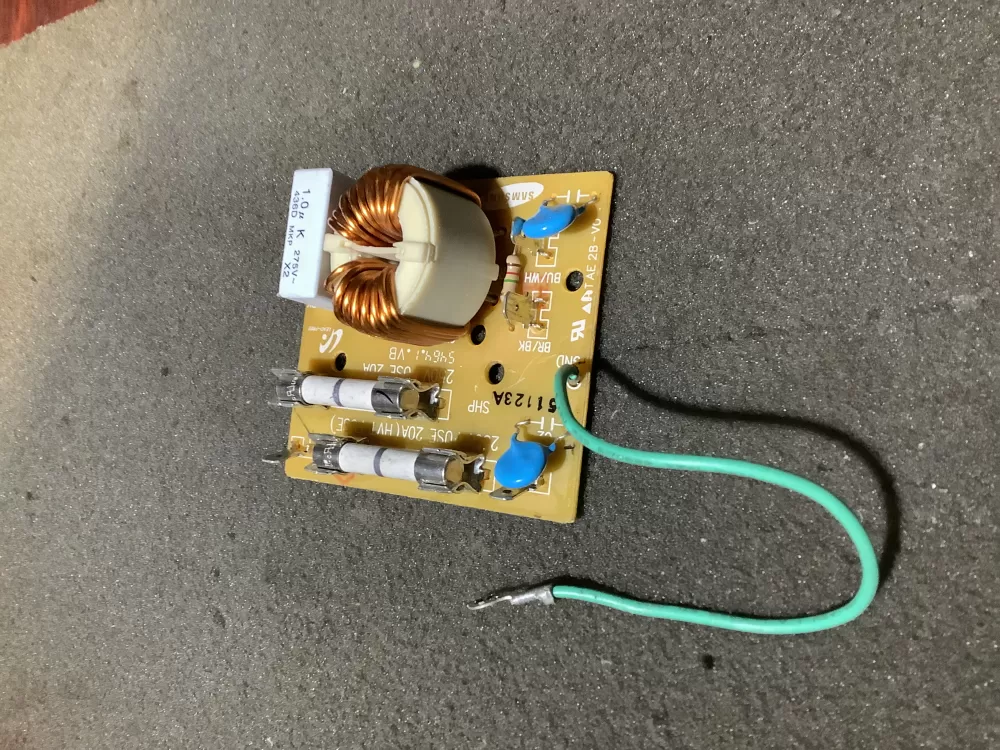 Samsung SN-UF12E Microwave Control Board Noise Filter AZ112389 | NR2121