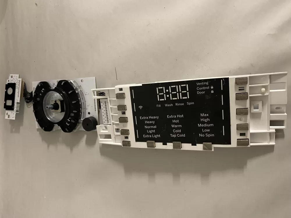 GE 308D1567G015 0021800213B WH22X32060 Washer Control Board Panel