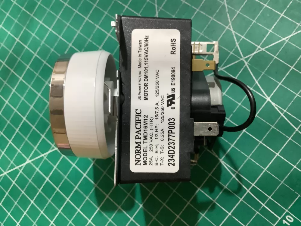 GE TMD16M12 234D2377P003 Dryer Timer AZ215264 | AR2807