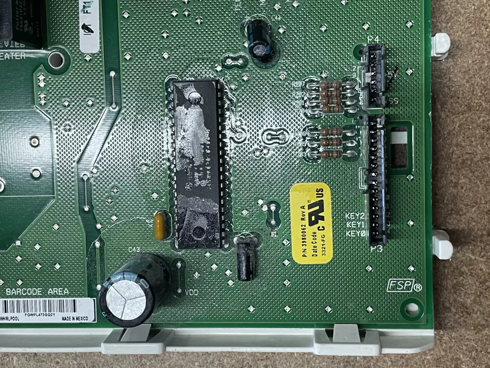 Whirlpool WP8546219 Dryer Control Board AZ20528 | KM1006