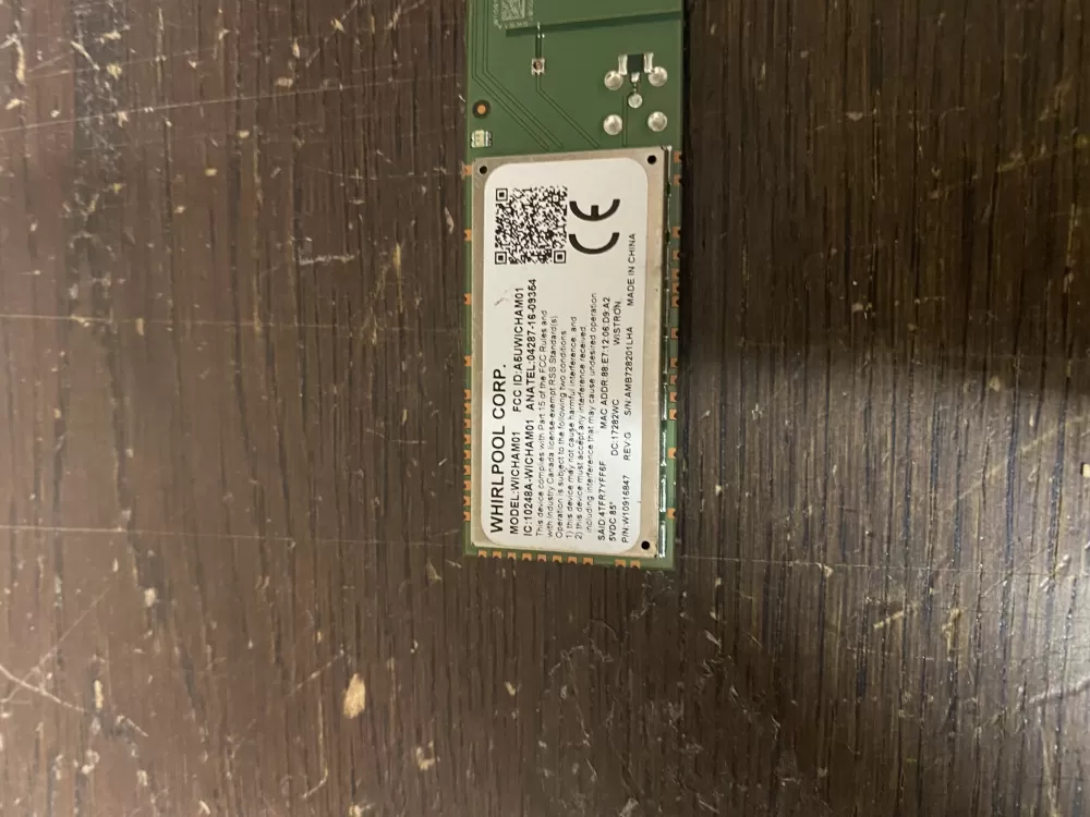 Whirlpool W10916847 Dishwasher Control Board Antenna