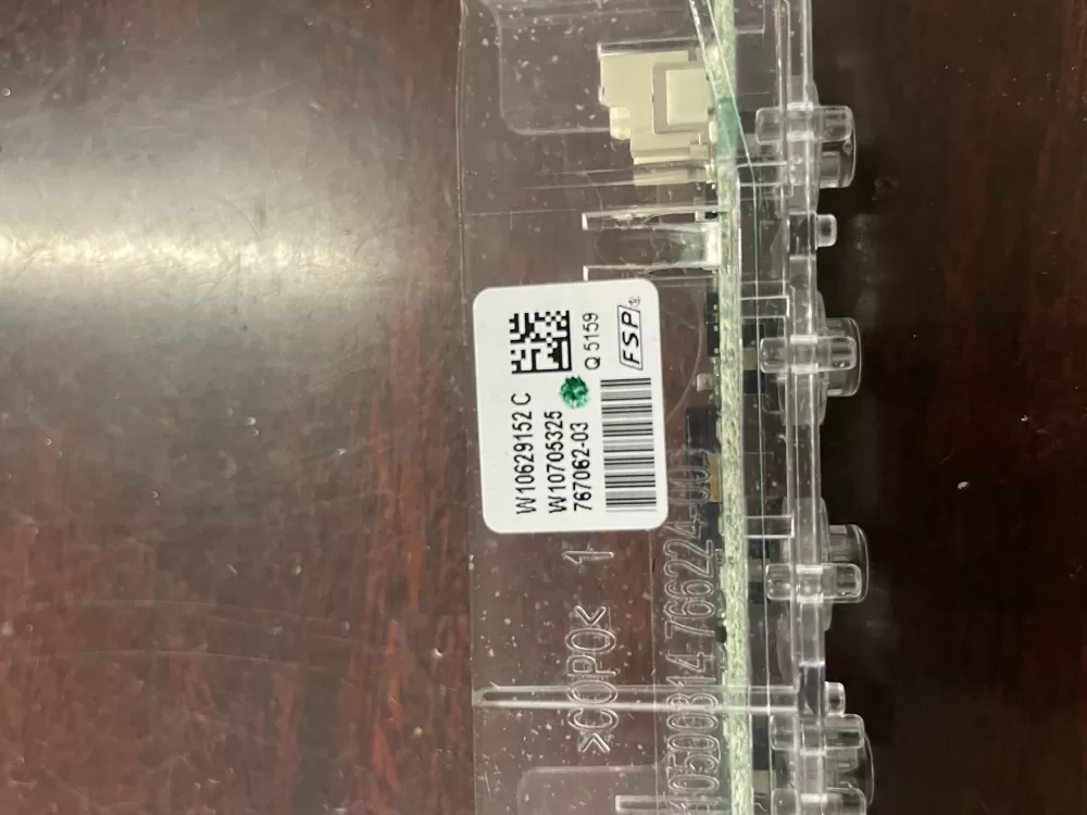 Whirlpool W10917737 W10629152 Dishwasher UI Control Board AZ40666 | Wm1709