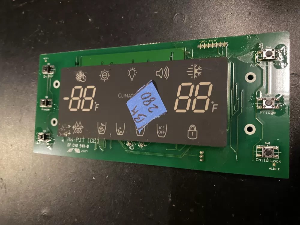 Samsung DA41 00475A Refrigerator Control Board AZ27989 | BK280