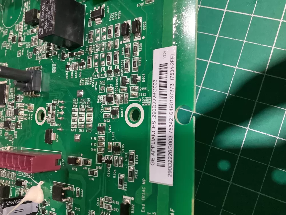 GE WH22X32357 290D2226G003 WH18X28174 Washer Control Board AZ140817 | NR2384