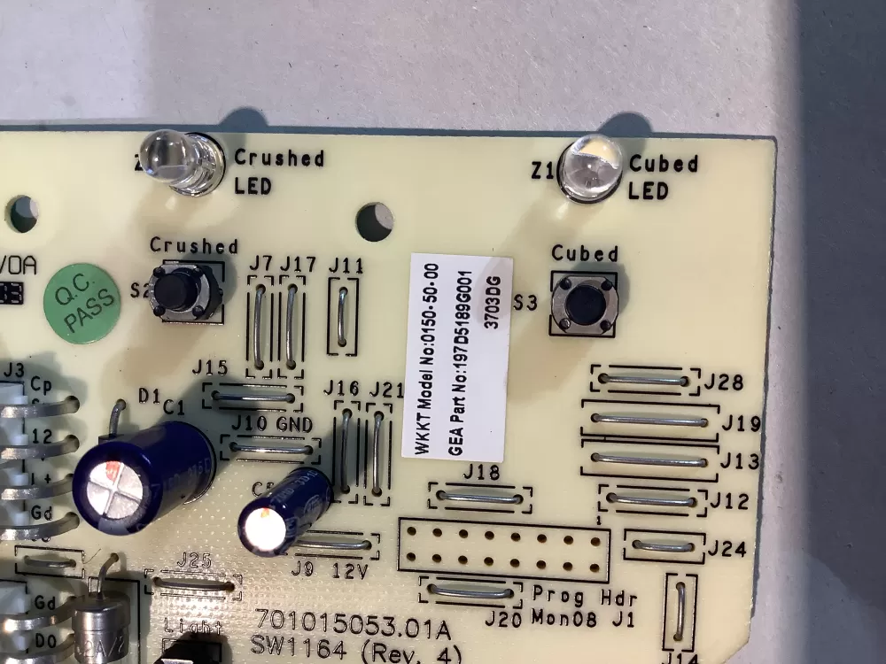 GE 197D5189G001 Refrigerator Control Board AZ148097 | BG2481