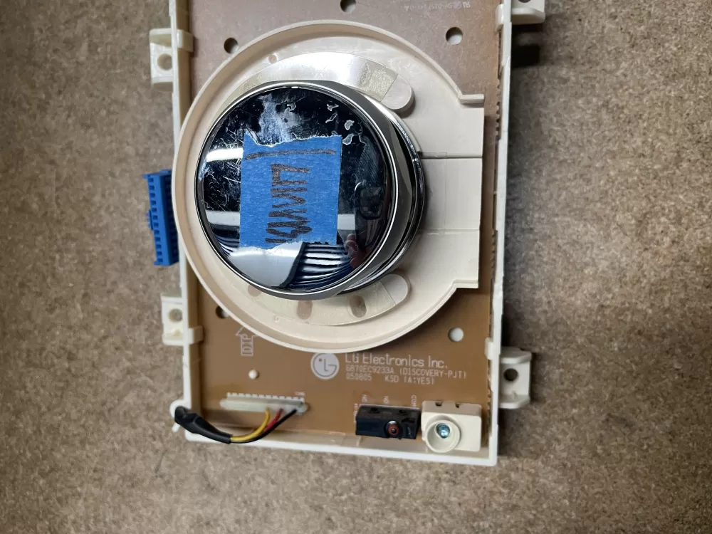 GE LG 6871EL1007B Dryer Control Board Interface AZ13249 | KMV117