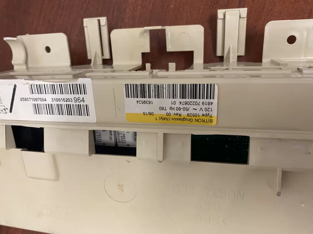 Whirlpool 4619 70220674 01 Washer Control Board CCU