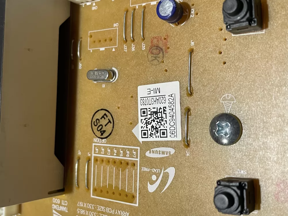 Samsung DC92-01646A DC94-04582A Washer UI Control Board AZ120343 | Wmv700