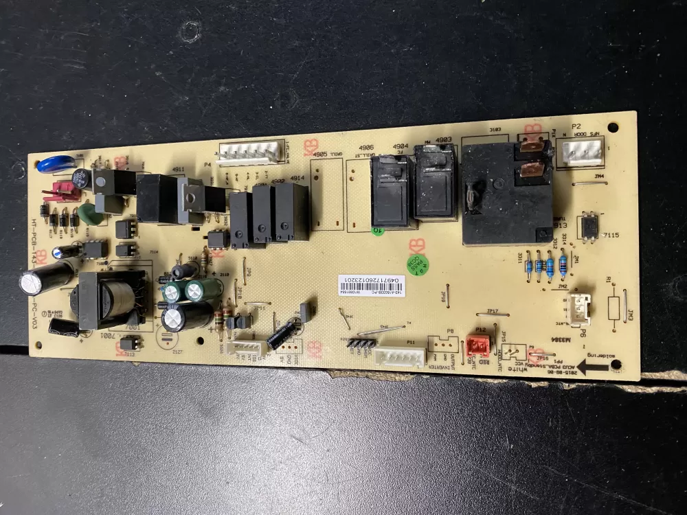 Whirlpool  KitchenAid W10832879 W10881554 W11218381 W11359586 W11359988 W11413135 PS12745386 Microwave Control Board