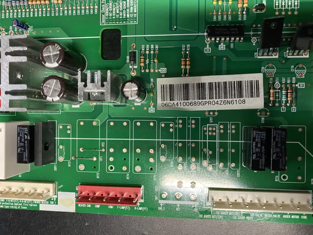 Samsung DA41-00689G Refrigerator Control Board AZ817 | BK611