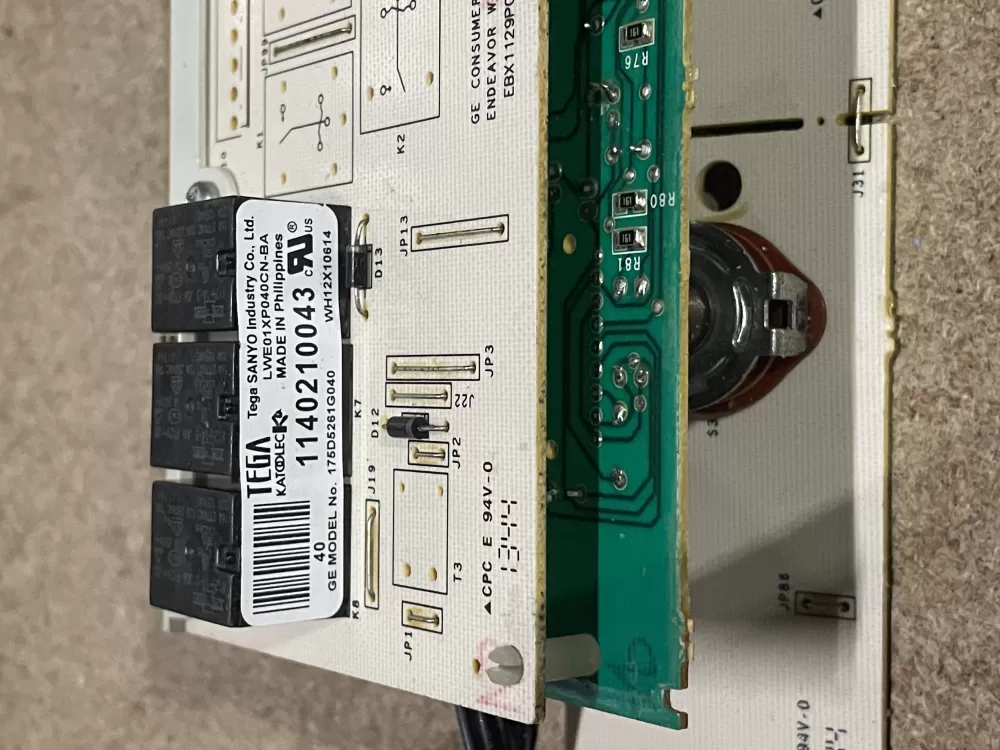 GE 175D5261G040 EBX1129P004 WH12X10614 Washer Control Board AZ25955 | KM79