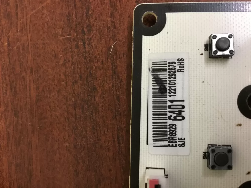 LG Ebr89296001 Range Control Board Pcb Display Assembly AZ29278 | NR193