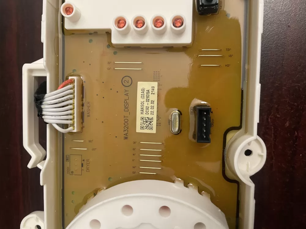 Samsung DC92-02117F Washer Control Board AZ101104 | KMV277