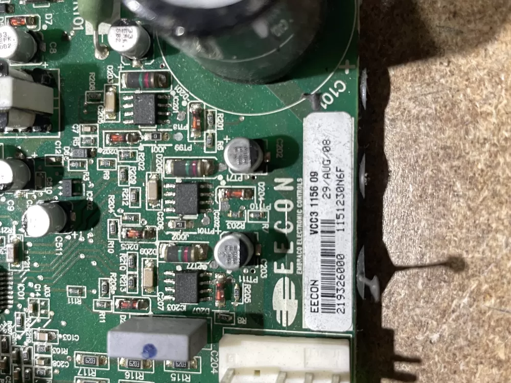 Frigidaire 219326000 Refrigerator Control Board Circuit AZ75600 | Wm1784