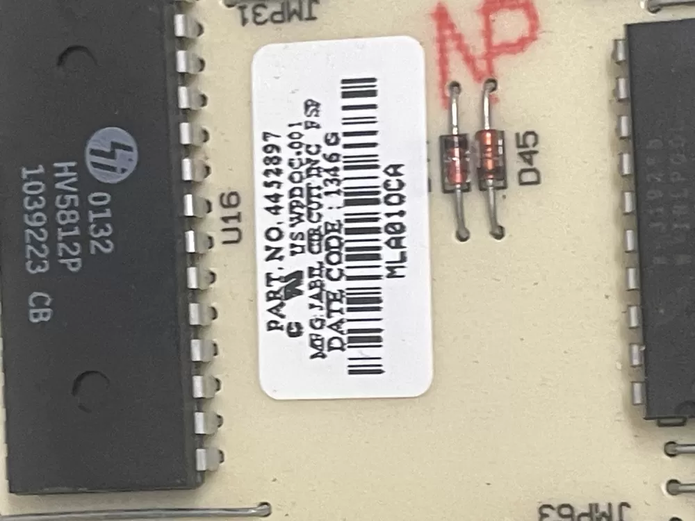 Whirlpool 4453680 Oven Control Board AZ27582 | WMV104