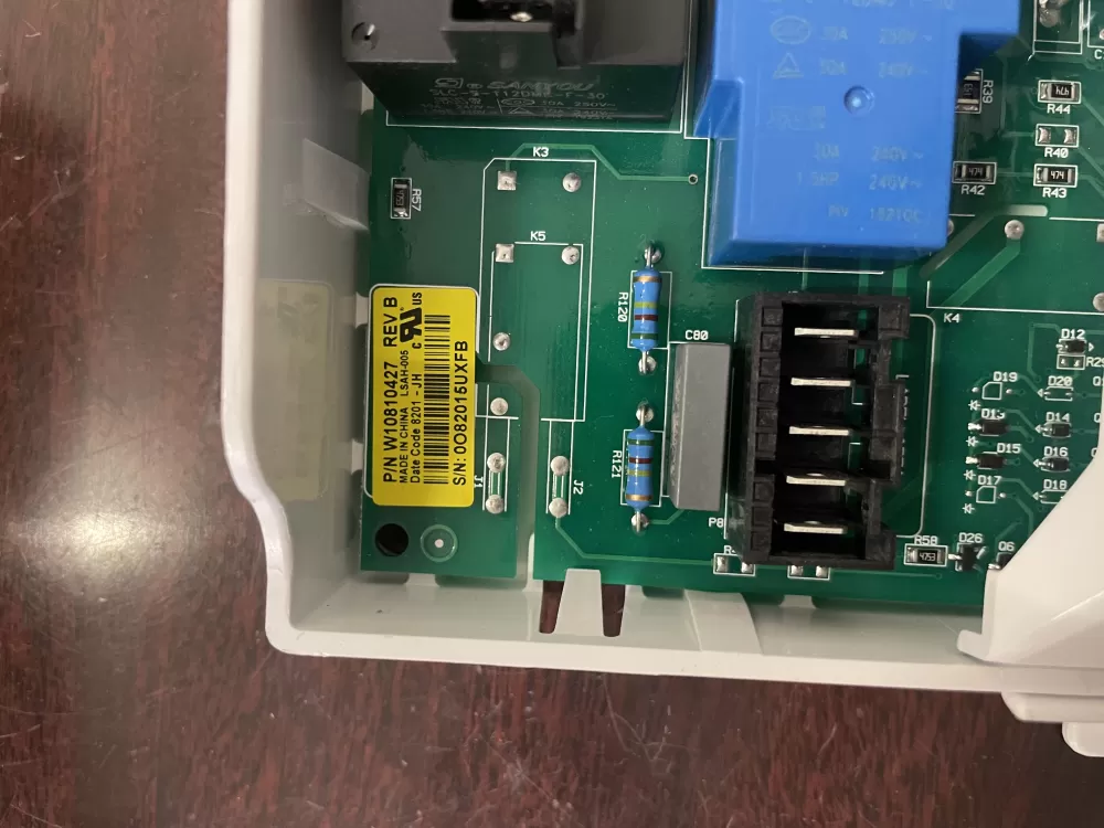 Whirlpool W10810427 Dryer Control Board AZ38993 | KM413