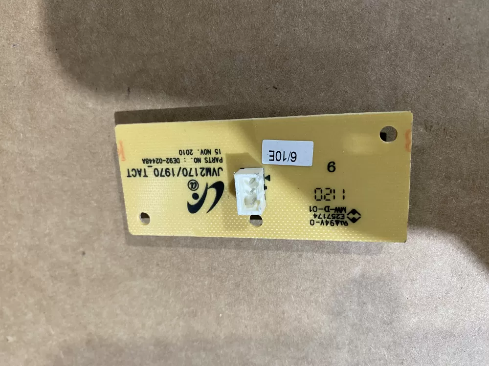 Samsung DE92 02448A  Control Board Assy Pcb Switch AZ59012 | BK2043