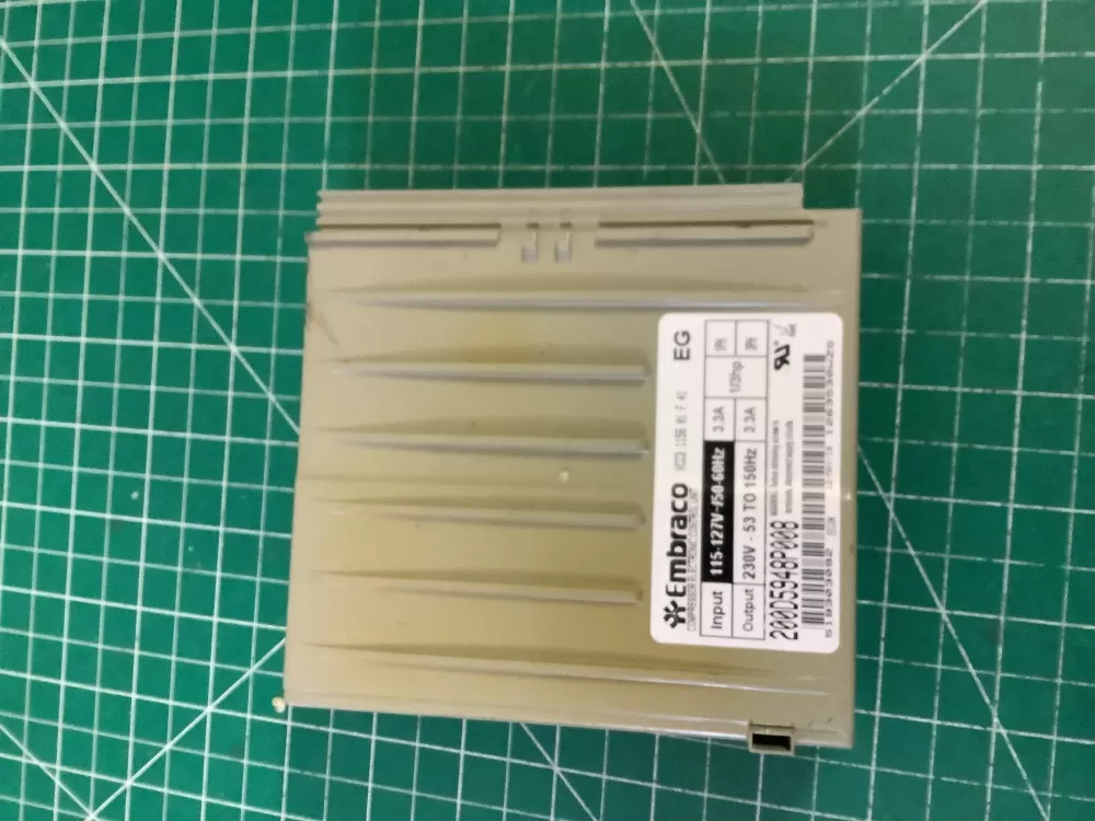 GE 519303092  VCC 1156 01 F 41  200D5948P008  Refrgerator Inverter