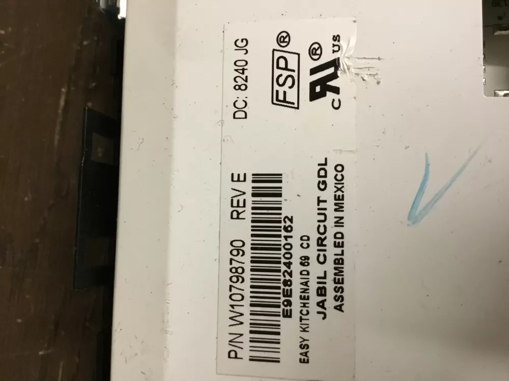 Whirlpool W10798790 W10822646 Control Board AZ21879 | NR122