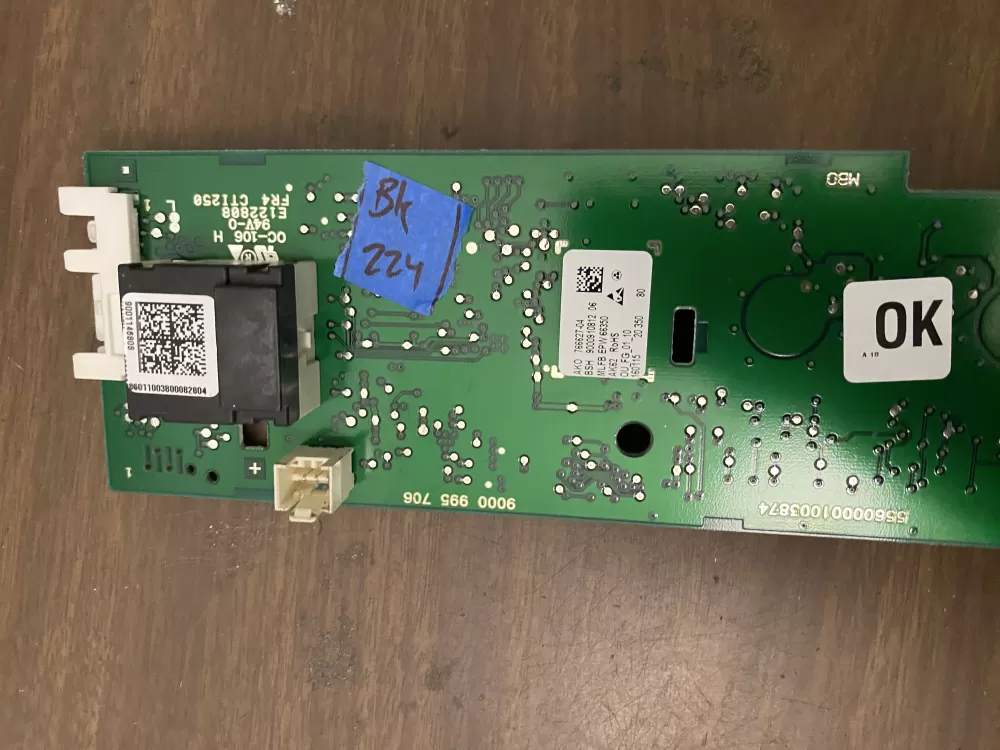 Bosch Washer 9000910812 EPW 66350 Control Board AZ97102 | BK224