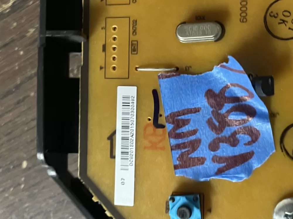 Samsung DC92 01802A Washer Control Board AZ48081 | Wmv388