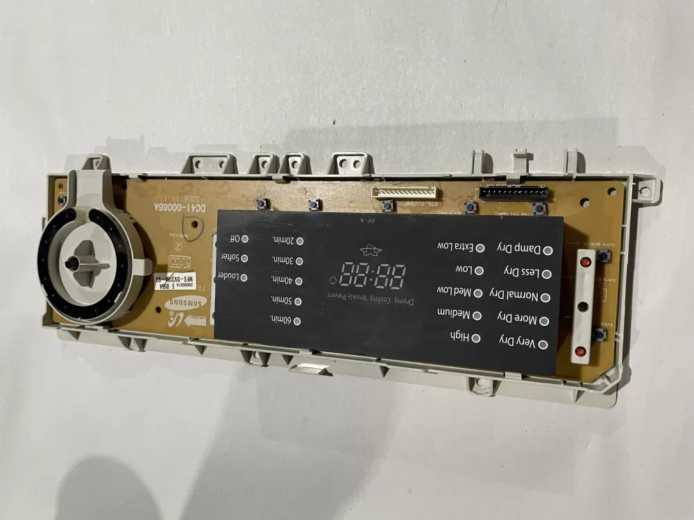 Samsung MFS-DV318A-S0 DC41-00066A Dryer UI Control Board AZ178501 | KMV30