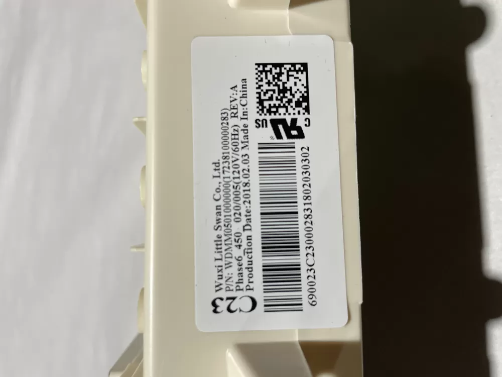 GE WH12X27293 17238100000283 Washer Control Board  AZ120206 | Wmv697