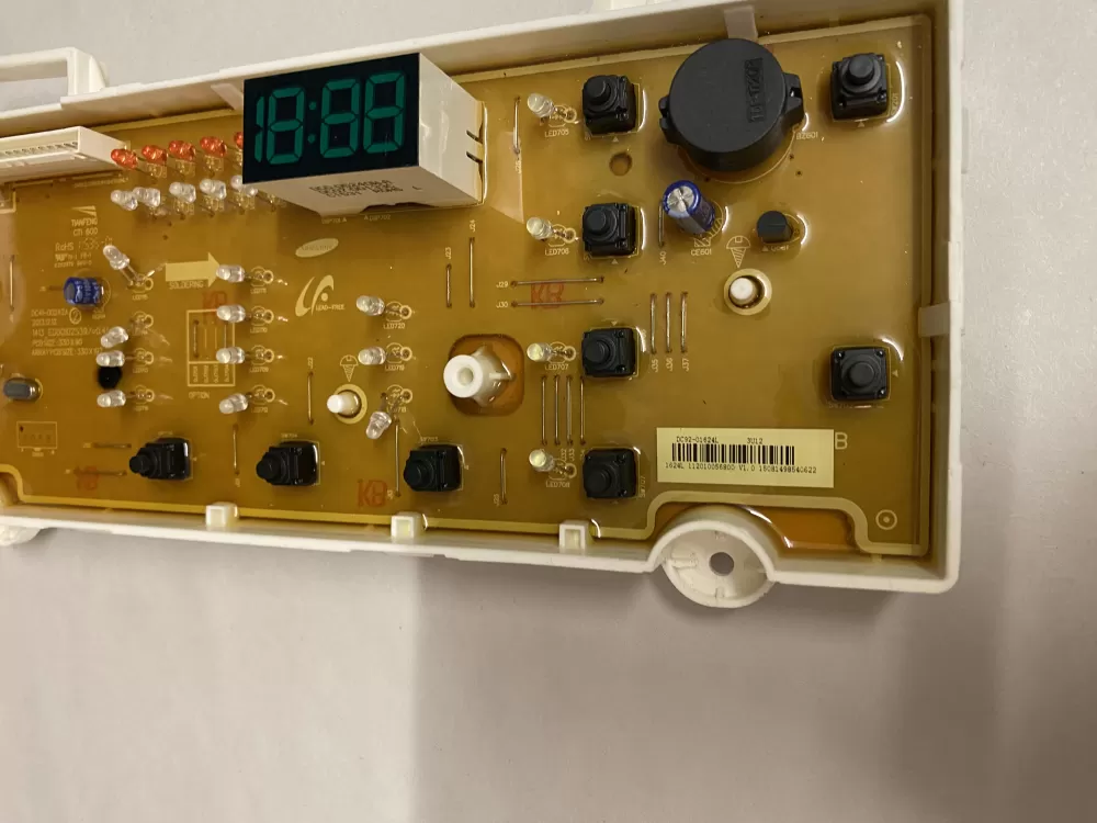 Samsung DC92-01624L Washer Control Board AZ207062 | BKV919
