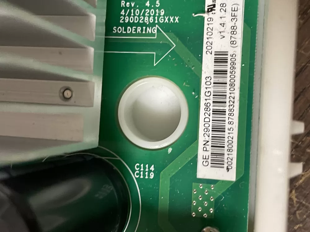 GE WH22X34657 Washer Inverter Control Board Wh22x29531 AZ51667 | Wmv531