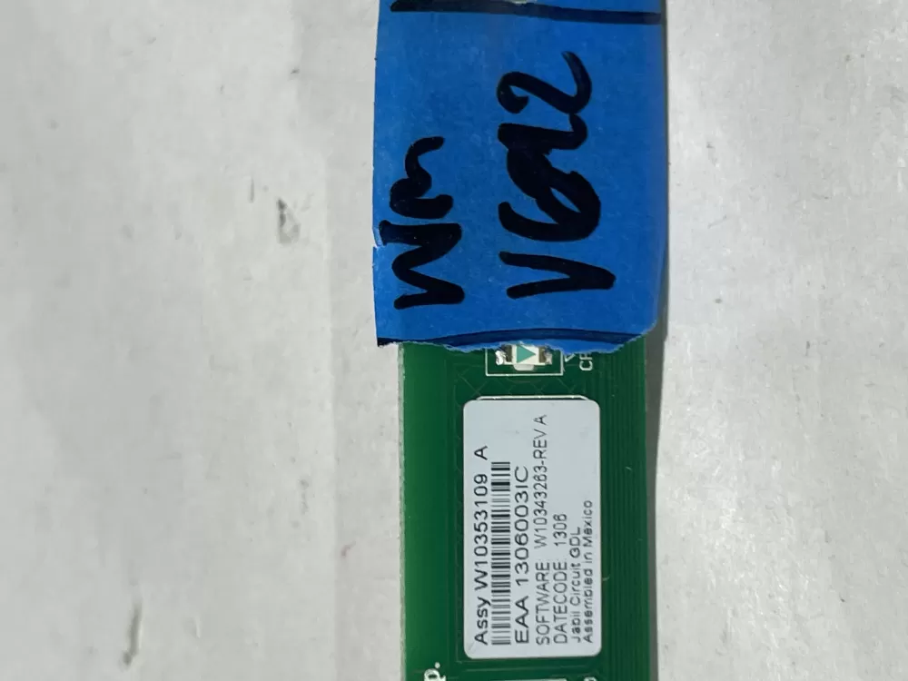 Whirlpool W10353109 Refrigerator Control Board AZ149695 | Wmv692