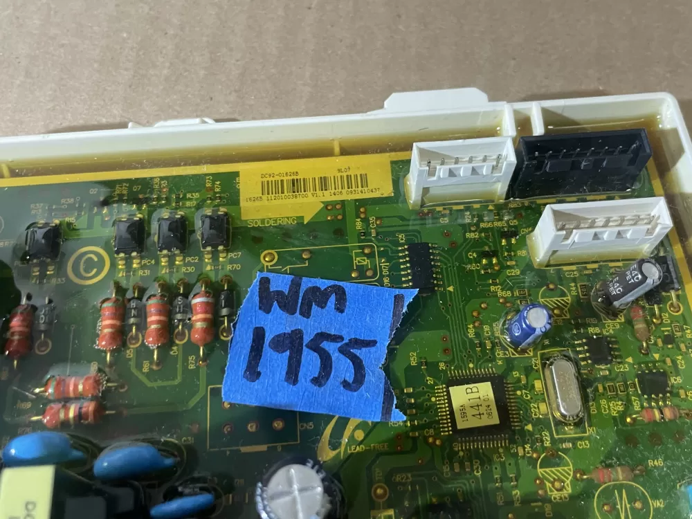 Samsung DC92-0125D Dryer Control Board AZ96207 | Wm1955