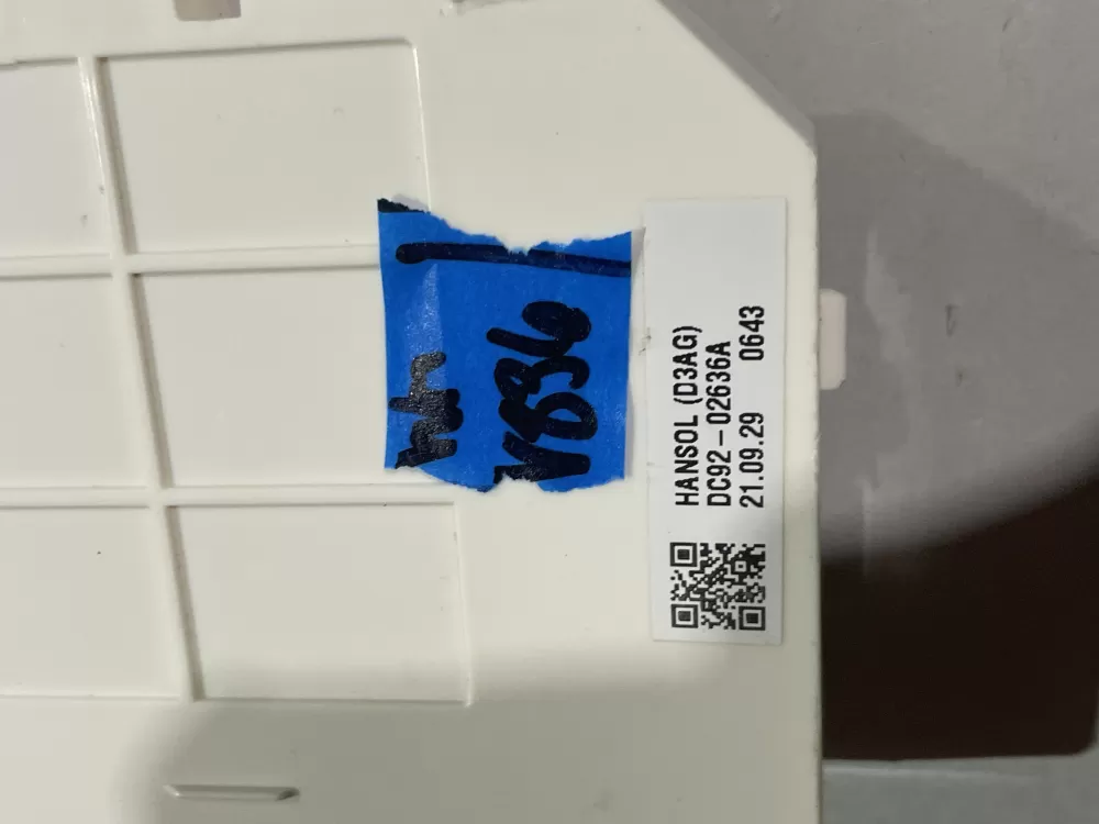 Samsung DC92 02636A Washer Control Board AZ178391 | Wmv836