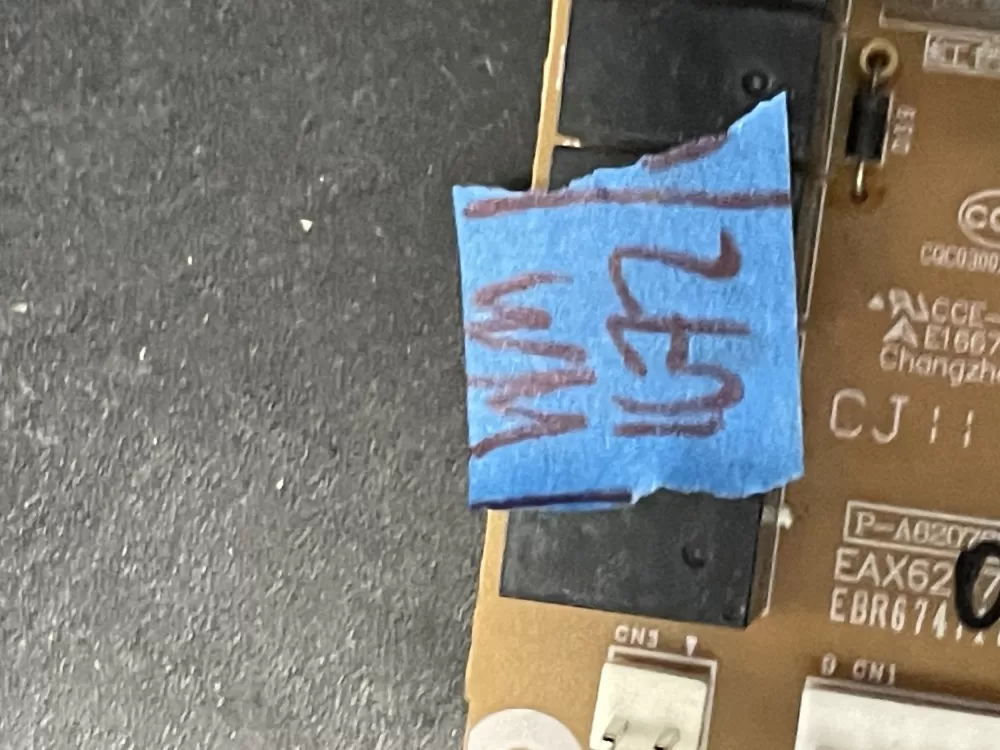 LG EBR67471704 Microwave Control Board AZ20163 | WM1072