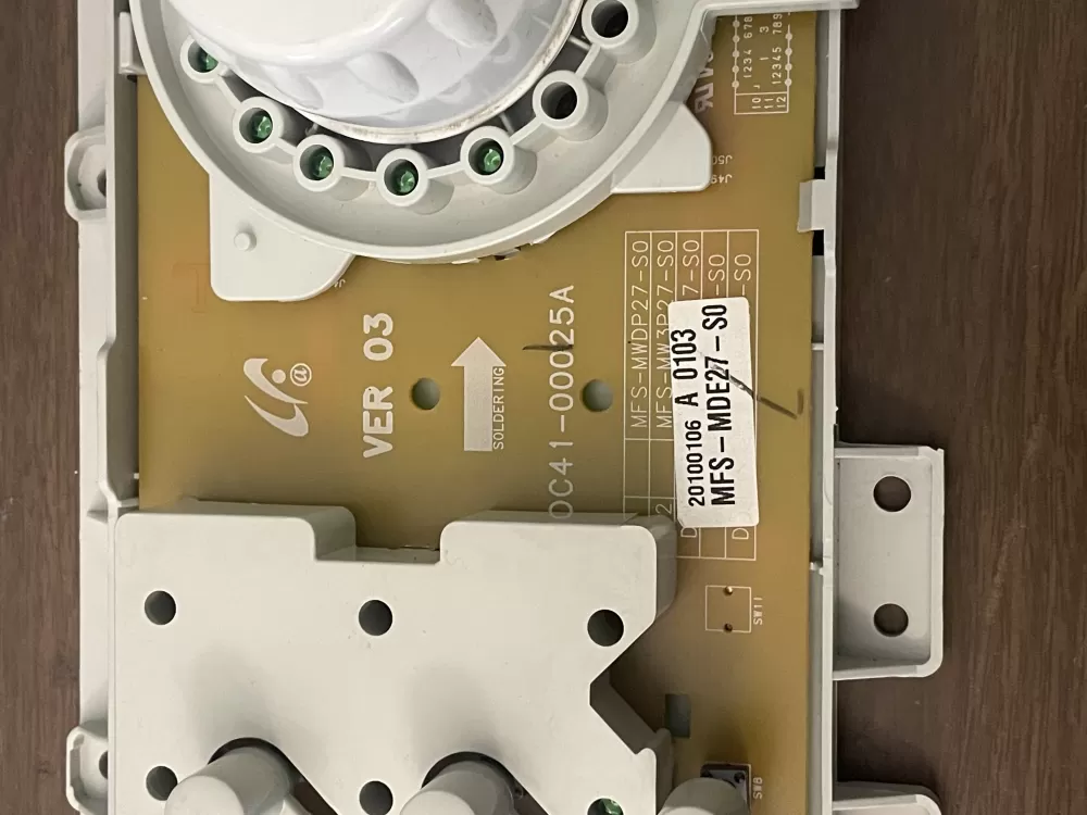 Samsung DC92-00124A MFS-MW3E27-S0LF Washer Control Board AZ99233 | KMV145