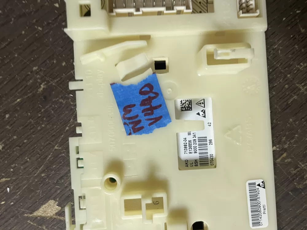 Bosch Kenmore AP6042991 00713992 713992 Dryer Control Board AZ45476 | Wmv440