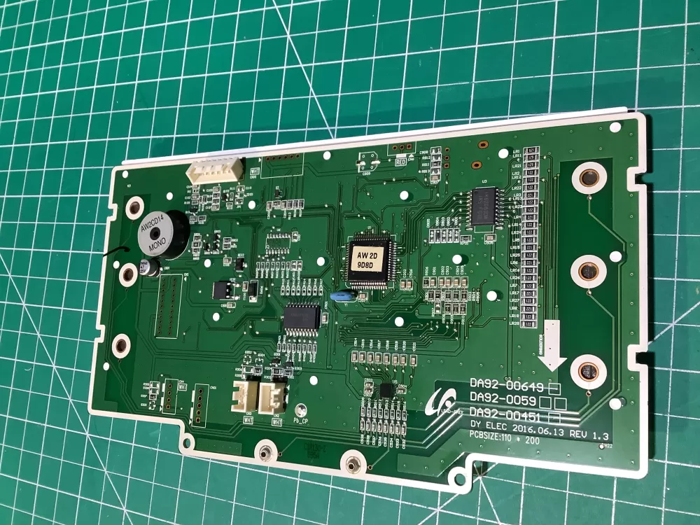 Samsung DA92 00649A Refrigerator Control Board Dispenser AZ136056 | NR2344